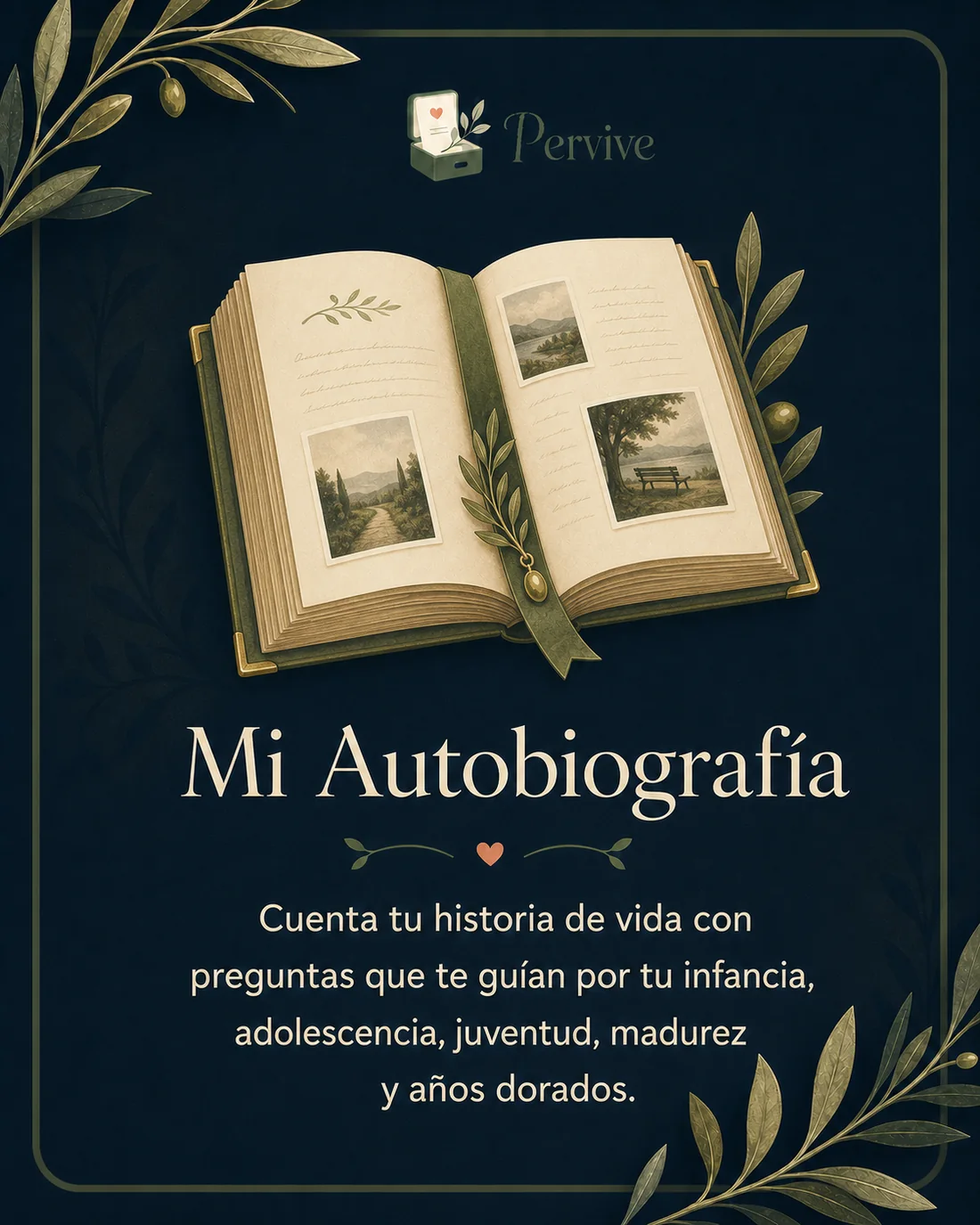 Mi Autobiografía: cuenta tu historia de vida con preguntas guiadas